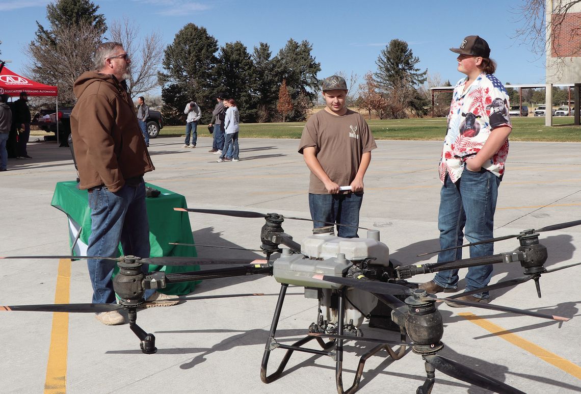 Students spend a day gathering information on ‘Careers in Ag’
