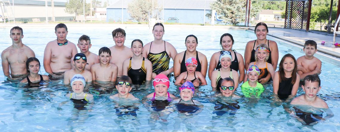 The Bridgeport Beez swimming team has five meets this summer 