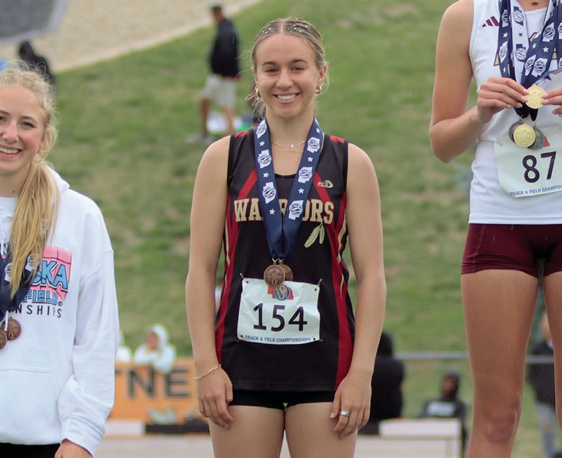 Warriors medal in seven events at Class D state meet